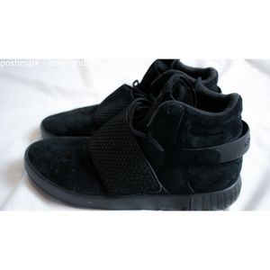 Adidas Tubular Invader Strap Triple Black